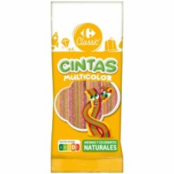 Cintas multicolor Carrefour Classic 100 g.