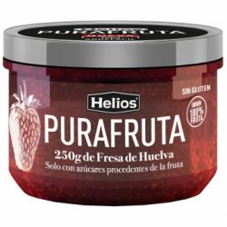 Fruta para untar de fresa Pura Fruta Helios sin gluten 250 g.