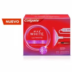 Kit de blanqueamiento dental LED en casa Max White Ultimate Colgate 1 ud.
