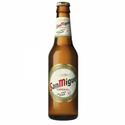 Cerveza San Miguel Premium especial sin gluten botella 33 cl.