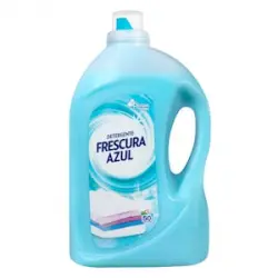 Detergente ropa Frescura Azul Bosque Verde líquido Botella 3 lv
