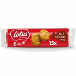 Galleta rellena de chocolate con leche Lotus Biscoff 150 g.