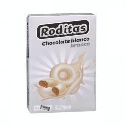 Galletas Roditas bañadas con chocolate blanco Hacendado Caja 0.3 kg