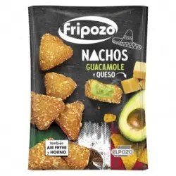 Nachos guacamole y queso Fripozo 250 g.