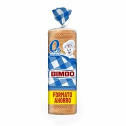 Pan de molde familiar sin azúcar añadido Bimbo 700 g.