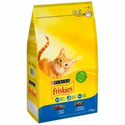 Pienso de atún y verduras para gato adulto atún y verduras Purina Friskies 1,5 Kg