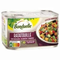 Ratatouille de berenjena, calacín y pimiento Bonduelle 375 g.