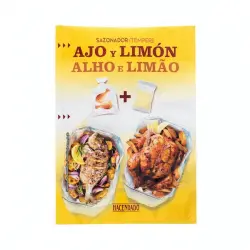 Sazonador ajo y limón Hacendado para carne y pescado Sobre 0.03 100 g