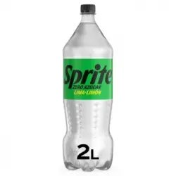 Sprite de lima-limón sin azúcar botella 2 l.