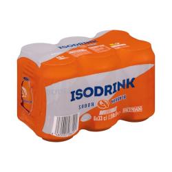 Bebida isotónica de naranja Iso drink 6 latas X 330 ml