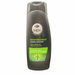 Champú anticaída cabello frágil Men Carrefour 400 ml.