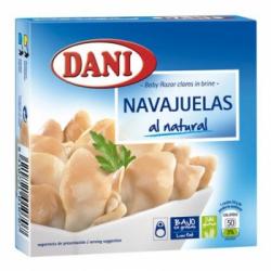 Navajuelas al natural Dani sin gluten 63 g.