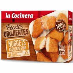Nuggets rebozado fino Recetas Crujientes La Cocinera 400 g.