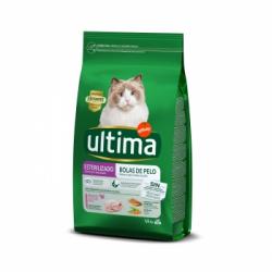 Pienso sabor pavo para gato esterilizado Ultima 1,5 kg