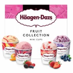 Surtido de helados Fruit Collection Häagen-Dazs sin gluten 4 ud.