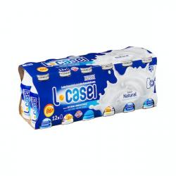 Bebida láctea natural azucarada L-casei 12 mini botellas X 0.1 kg