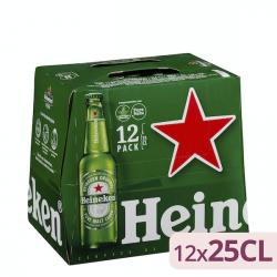 Cerveza Heineken 12 botellines X 250 ml