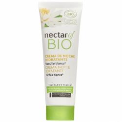 Crema de noche hidratante nenúfar blanco ecológico Nectar Of Bio Les Comestique 50 ml.