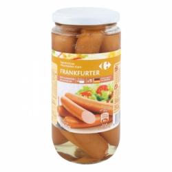 Salchichas Frankfurt ahumadas Carrefour 250 g.