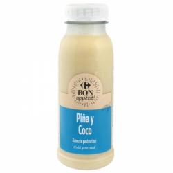 Zumo de piña y coco Carrefour botella 250 ml