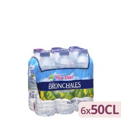 Agua mineral Bronchales pequeña 6 botellas X 500 ml