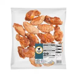 Alas de pollo barbacoa congeladas Paquete 0.75 kg