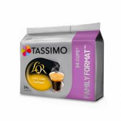 Café fortissimo en cápsulas L'Or Espresso Tassimo 24 unidades de 7,8 g.
