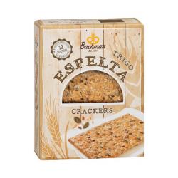 Crackers integrales de espelta Bachman Caja 0.24 kg
