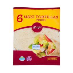 Maxi tortillas de trigo Hacendado Paquete 0.36 kg