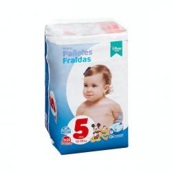 Pañales bebé talla 5 de 13-18 kg Deliplus 3 paquetes X 30 ud