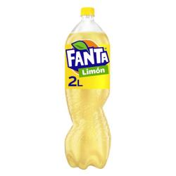 Refresco Fanta limón Botella 2 L