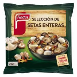 Selección de setas enteras Findus 300 g.