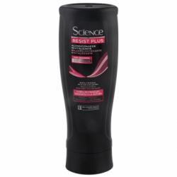 Acondicionador revitalizante Resist Plus con arginina cabellos frágiles Science Les Cosmétiques 400 ml.
