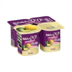 Bífidus cremoso probióticos de lima limón Hacendado 0% MG 0% azúcares añadidos
