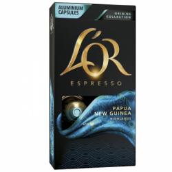 Café Papua New Guinea en cápsulas L'Or Espresso compatible con Nespresso 10 ud.