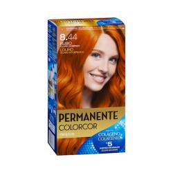 Coloración permanente 8.44 rubio claro cobrizo Deliplus Caja 1 ud