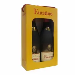 Estuche 2 Bot. Faustino V Tinto 2018