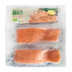 Lomos de Salmón Ecológico Carrefour Bio 220 g