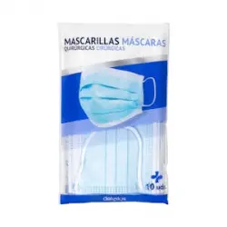 Mascarillas quirúrgicas Deliplus no reutilizables Paquete 1 ud
