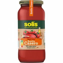 Tomate frito estilo casero Solís sin gluten tarro 550 g.