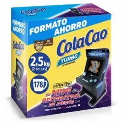 Cacao soluble instantáneo Cola Cao Turbo 2,5 kg.