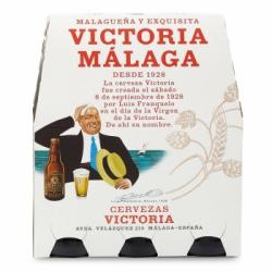 Cerveza Victoria de Málaga pack de 6 botellas de 25 cl.