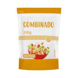 Combinado frutos secos, frutas desecadas y semillas de calabaza Hacendado Paquete 0.2 kg