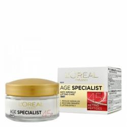 Crema de día antiedad Age Specialist 45+ L'Oréal 50 ml.