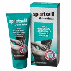 Crema recuperadora muscular para el masaje deportivo Sportsalil 100 ml.