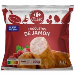 Croquetas de jamón Carrefour 500 g.