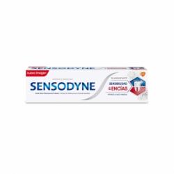 Dentífrico para dientes sensibles Sensibilidad & Encías Blanqueante Sensodyne 75 ml.