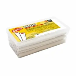 Geles dulces sabor nata y fresa Lanzas Damel 290 g.