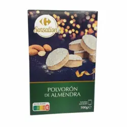 Polvorones de almendra Sensation Carrefour 500 g.