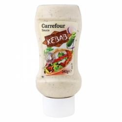 Salsa kebab Carrefour envase 340 g.